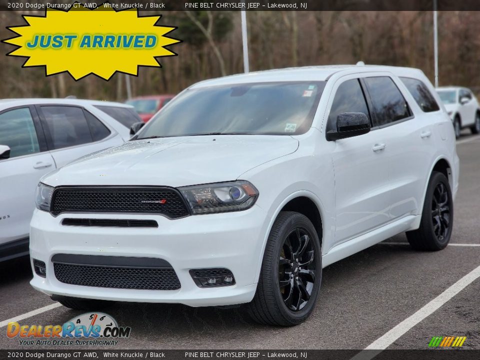 2020 Dodge Durango GT AWD White Knuckle / Black Photo #1