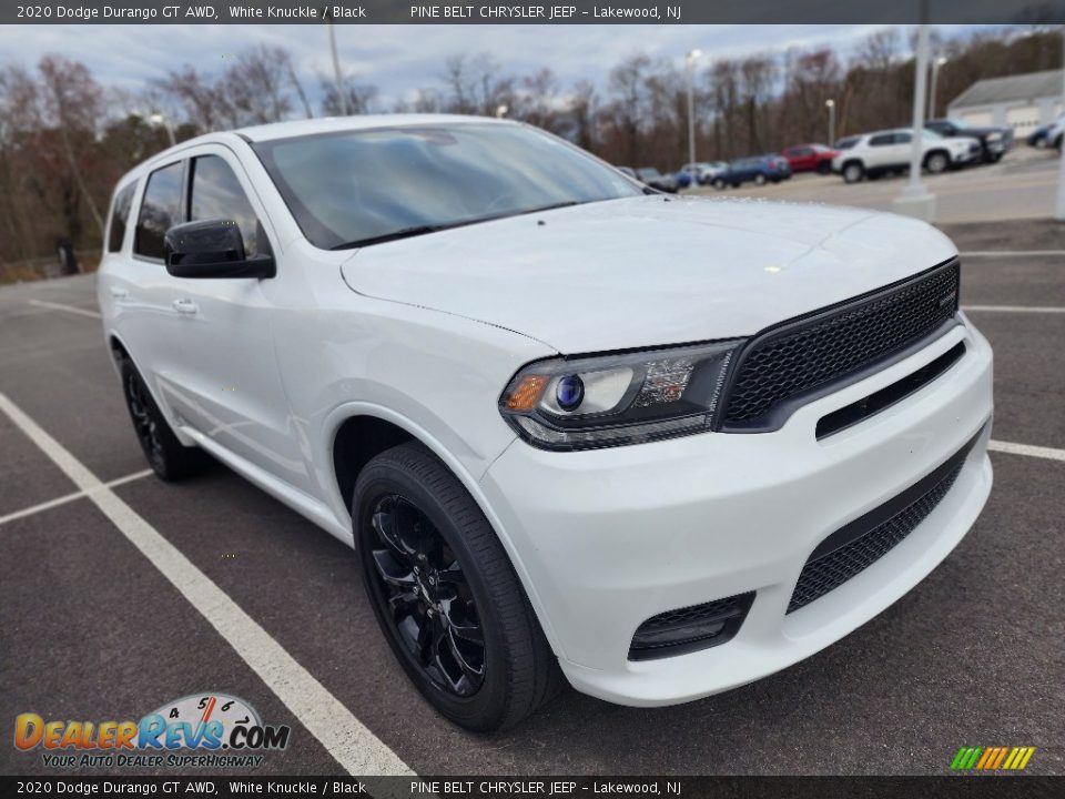 2020 Dodge Durango GT AWD White Knuckle / Black Photo #3