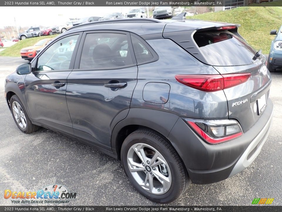 2023 Hyundai Kona SEL AWD Thunder Gray / Black Photo #3