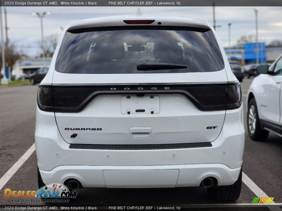 2020 Dodge Durango GT AWD White Knuckle / Black Photo #6