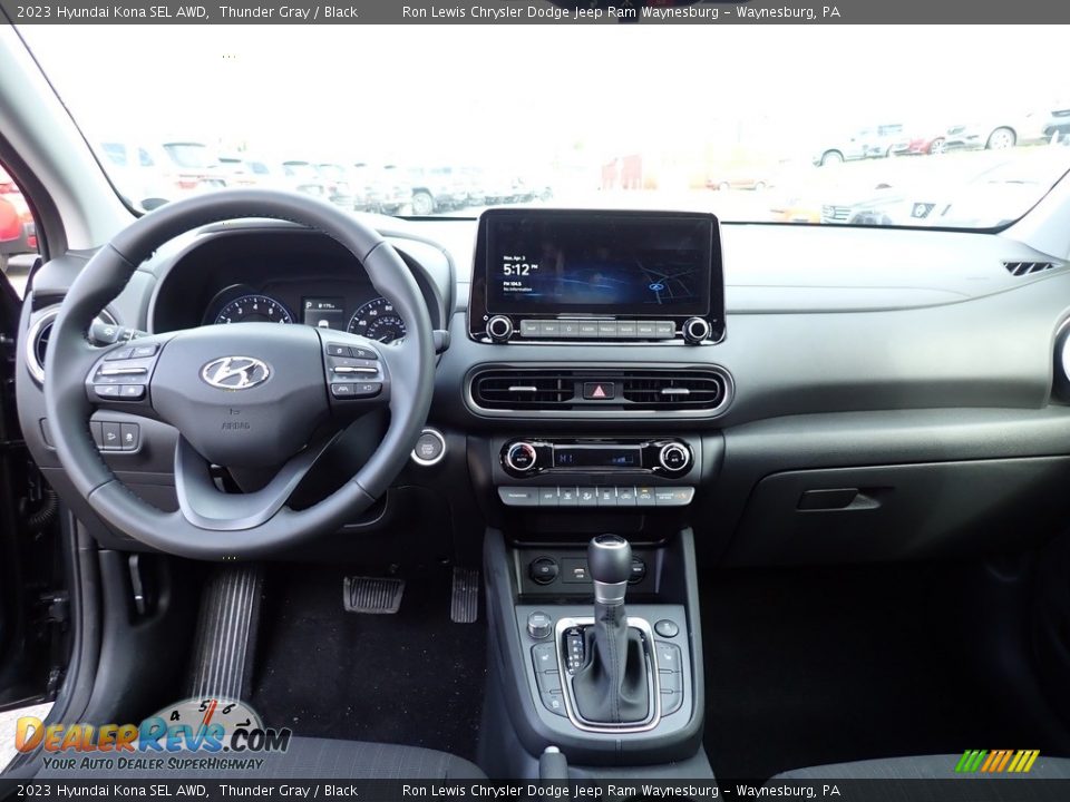 2023 Hyundai Kona SEL AWD Thunder Gray / Black Photo #13