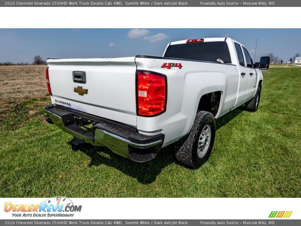 2019 Chevrolet Silverado 2500HD Work Truck Double Cab 4WD Summit White / Dark Ash/Jet Black Photo #3