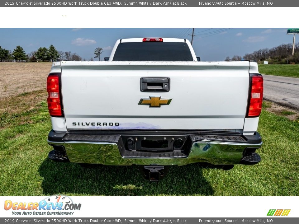 2019 Chevrolet Silverado 2500HD Work Truck Double Cab 4WD Summit White / Dark Ash/Jet Black Photo #4