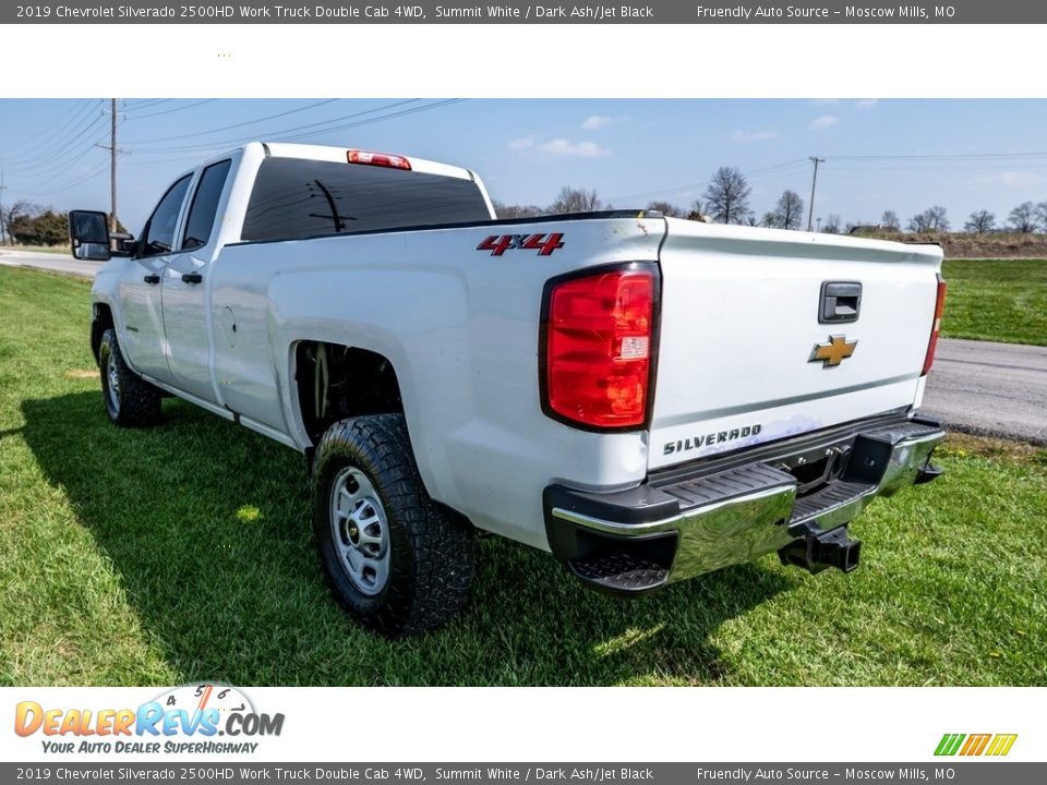 2019 Chevrolet Silverado 2500HD Work Truck Double Cab 4WD Summit White / Dark Ash/Jet Black Photo #6