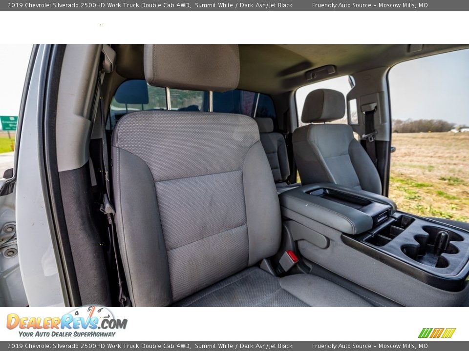 2019 Chevrolet Silverado 2500HD Work Truck Double Cab 4WD Summit White / Dark Ash/Jet Black Photo #15