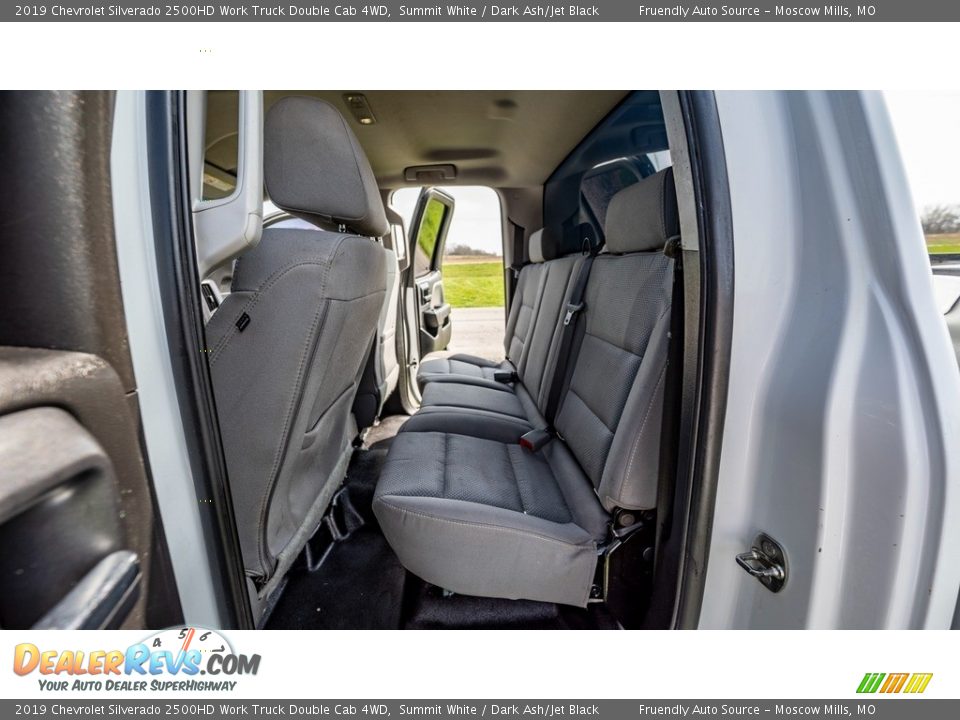 2019 Chevrolet Silverado 2500HD Work Truck Double Cab 4WD Summit White / Dark Ash/Jet Black Photo #18