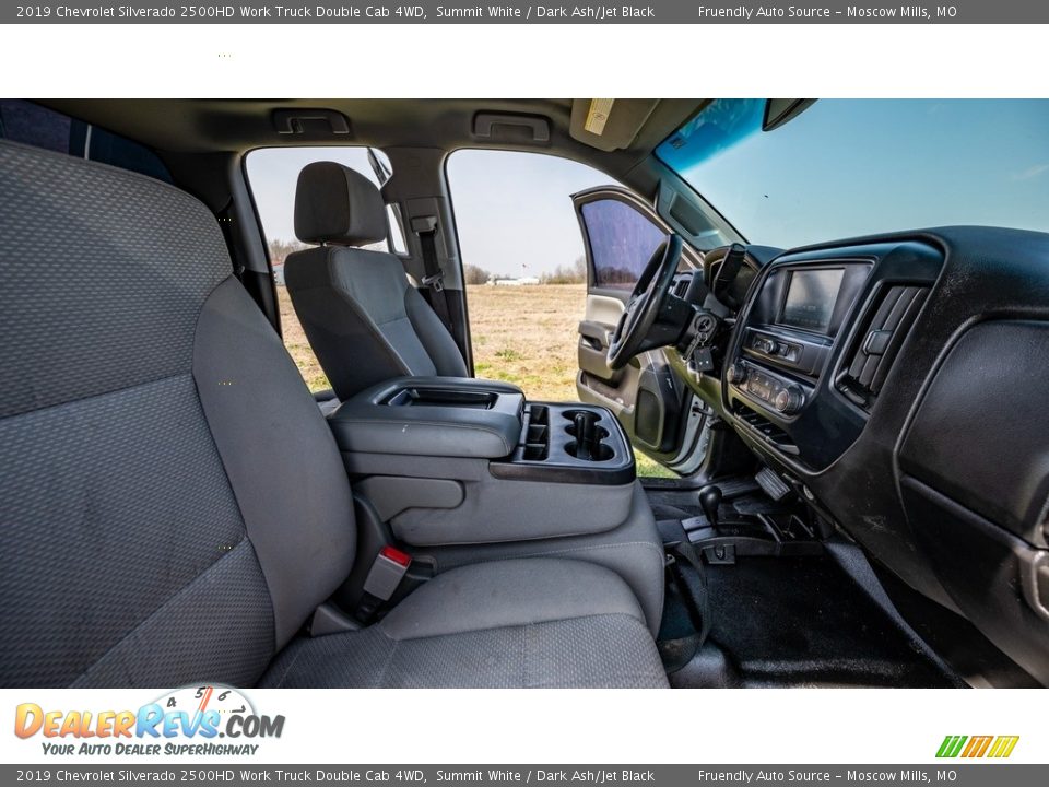 2019 Chevrolet Silverado 2500HD Work Truck Double Cab 4WD Summit White / Dark Ash/Jet Black Photo #19