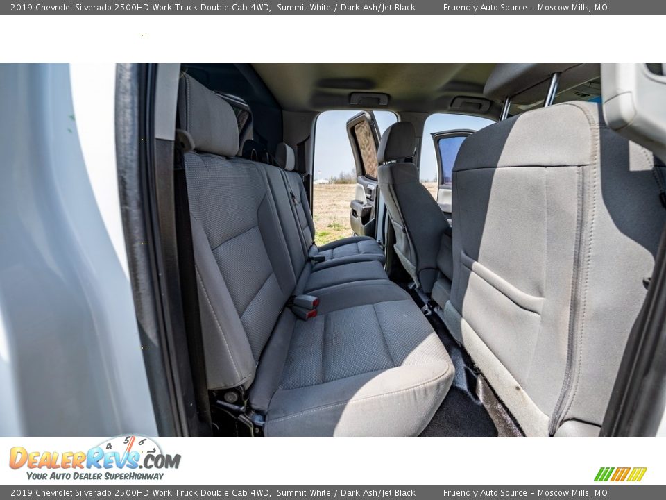 2019 Chevrolet Silverado 2500HD Work Truck Double Cab 4WD Summit White / Dark Ash/Jet Black Photo #20