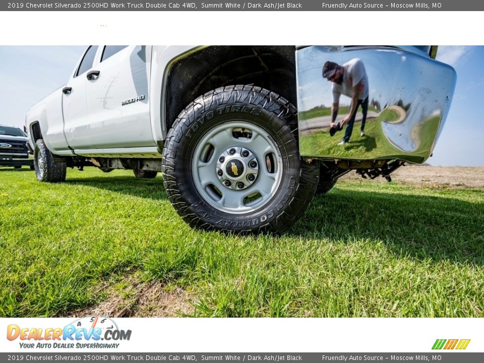 2019 Chevrolet Silverado 2500HD Work Truck Double Cab 4WD Summit White / Dark Ash/Jet Black Photo #22