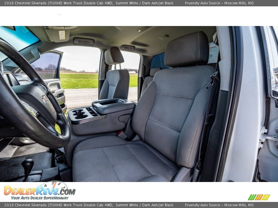 2019 Chevrolet Silverado 2500HD Work Truck Double Cab 4WD Summit White / Dark Ash/Jet Black Photo #29