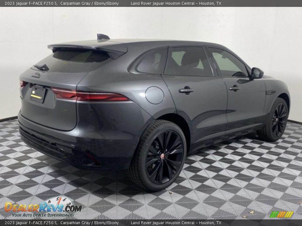 2023 Jaguar F-PACE P250 S Carpathian Gray / Ebony/Ebony Photo #2