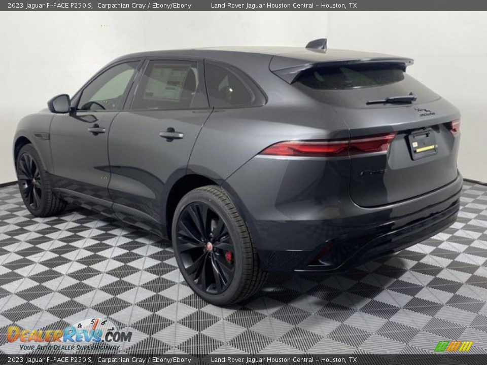 2023 Jaguar F-PACE P250 S Carpathian Gray / Ebony/Ebony Photo #10