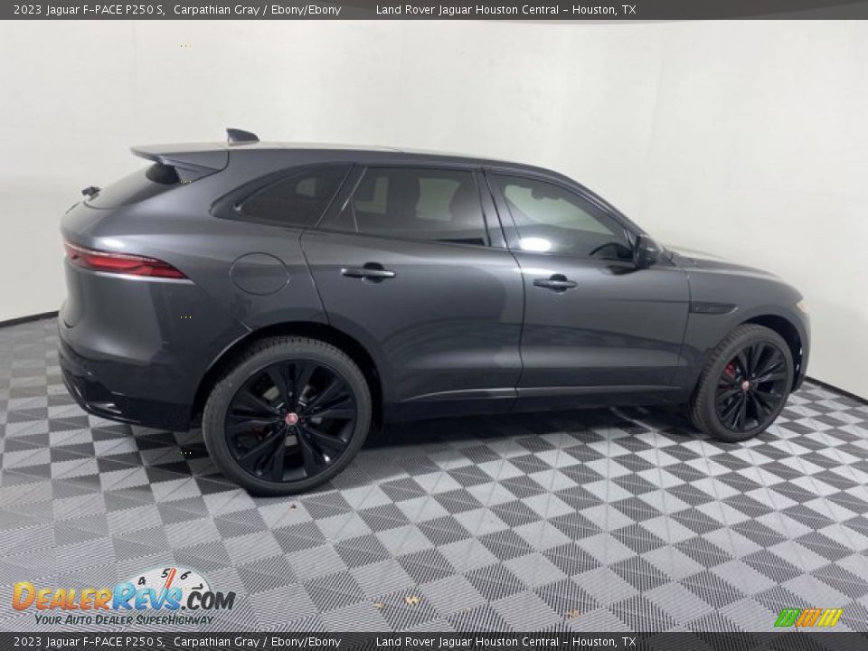 2023 Jaguar F-PACE P250 S Carpathian Gray / Ebony/Ebony Photo #11