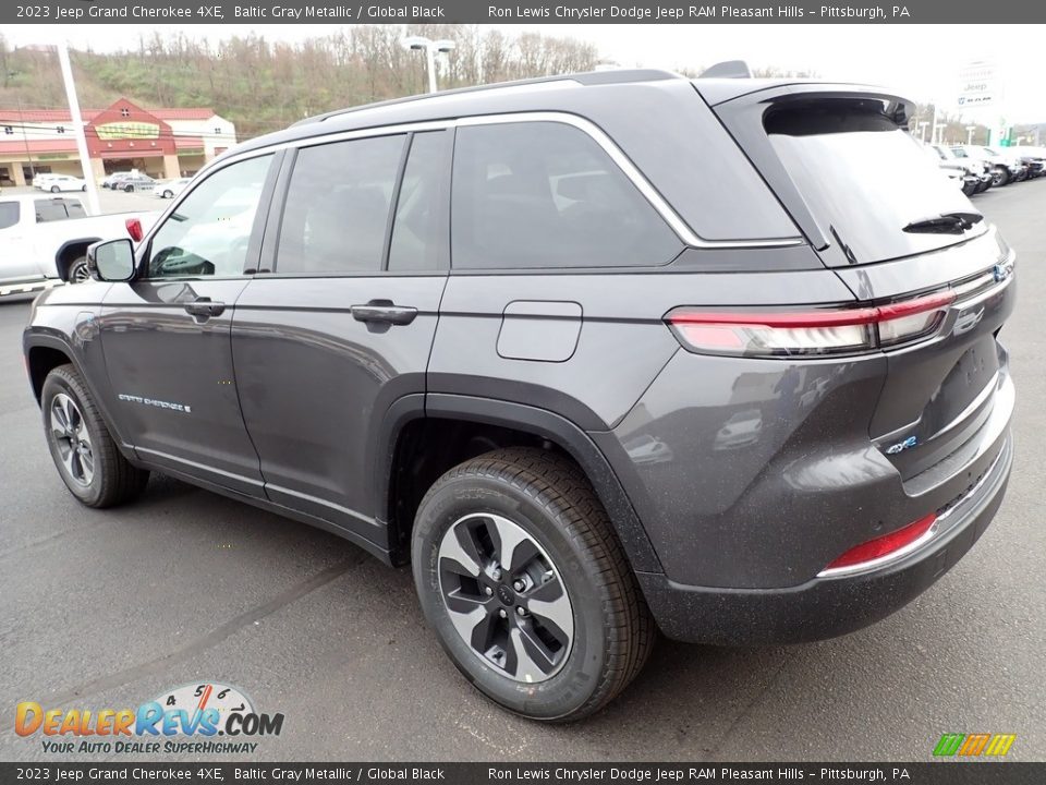 2023 Jeep Grand Cherokee 4XE Baltic Gray Metallic / Global Black Photo #3