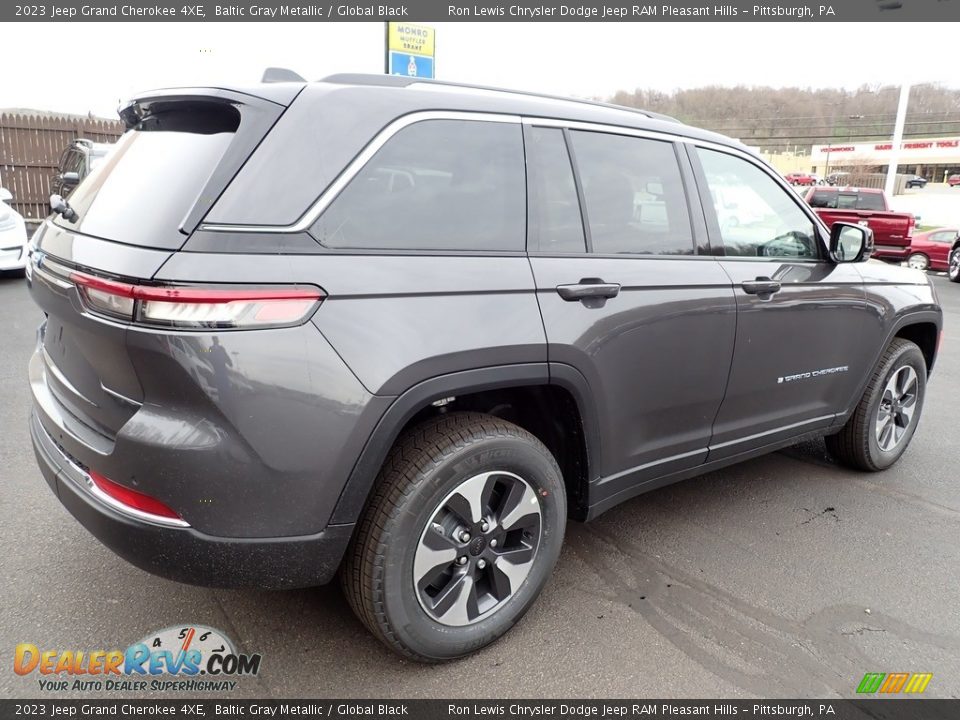 2023 Jeep Grand Cherokee 4XE Baltic Gray Metallic / Global Black Photo #6