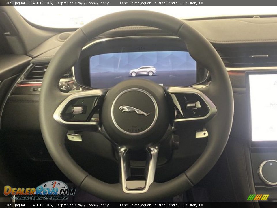 2023 Jaguar F-PACE P250 S Steering Wheel Photo #17