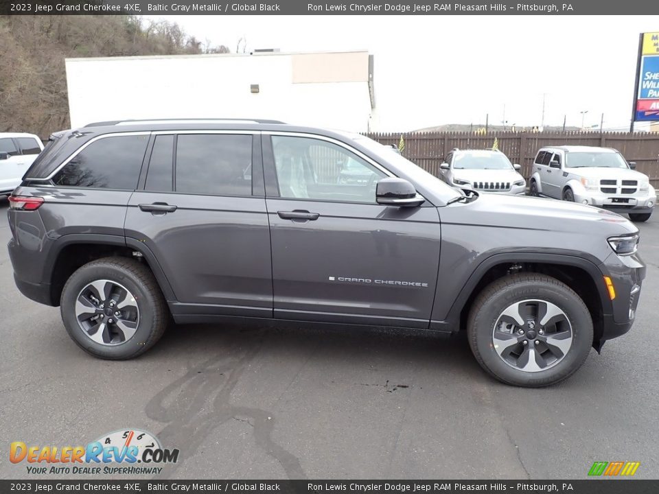 2023 Jeep Grand Cherokee 4XE Baltic Gray Metallic / Global Black Photo #7