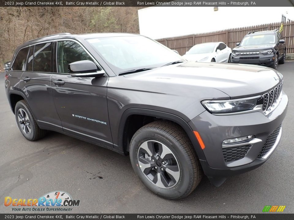 2023 Jeep Grand Cherokee 4XE Baltic Gray Metallic / Global Black Photo #8