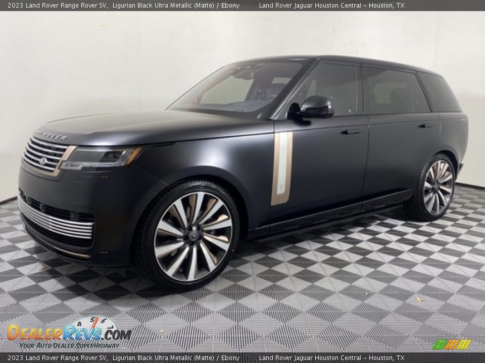 Ligurian Black Ultra Metallic (Matte) 2023 Land Rover Range Rover SV Photo #1