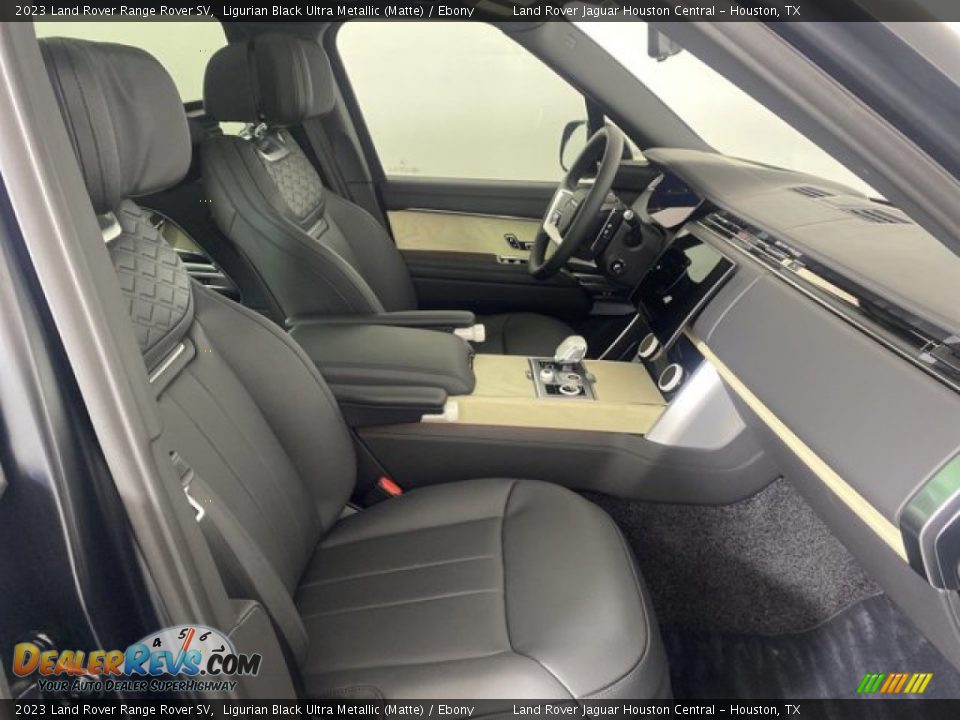 Ebony Interior - 2023 Land Rover Range Rover SV Photo #3