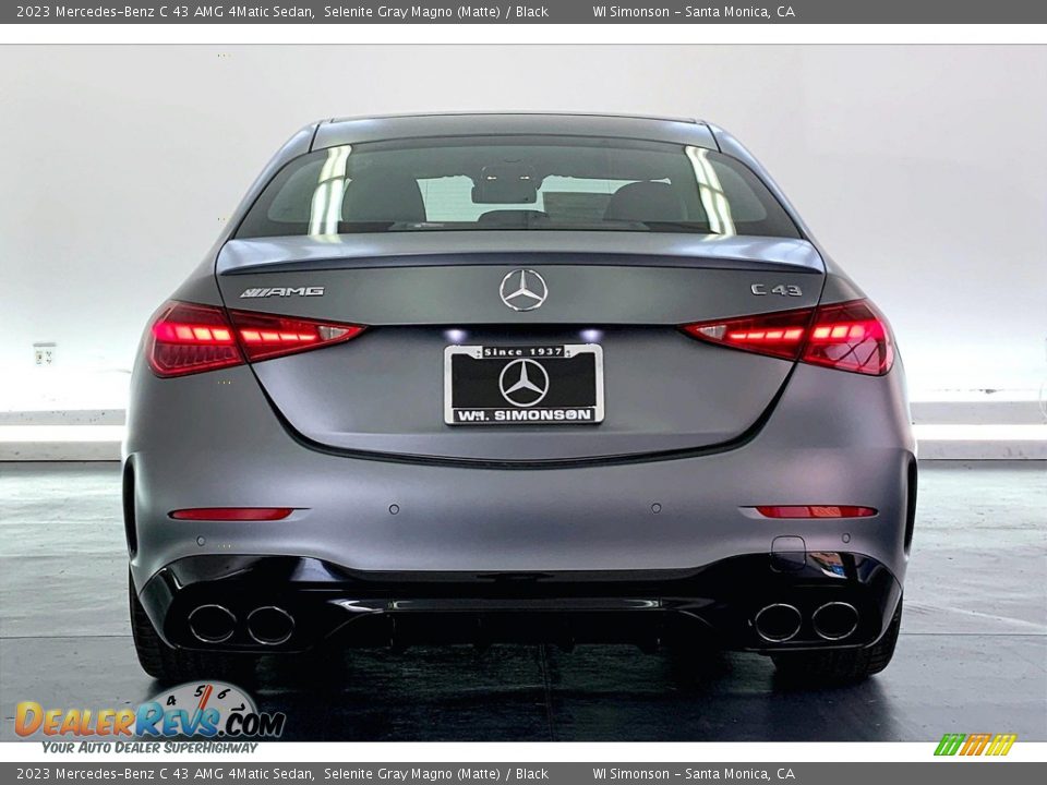 2023 Mercedes-Benz C 43 AMG 4Matic Sedan Selenite Gray Magno (Matte) / Black Photo #3