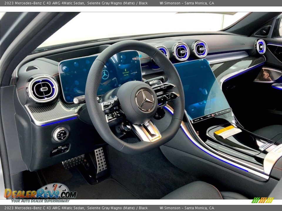 2023 Mercedes-Benz C 43 AMG 4Matic Sedan Selenite Gray Magno (Matte) / Black Photo #4