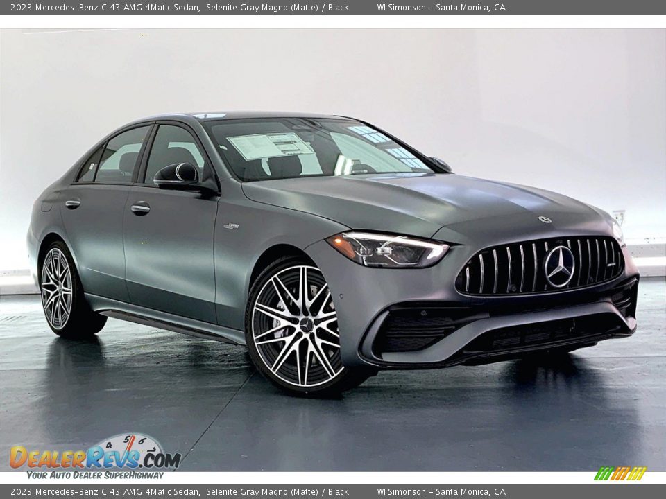 2023 Mercedes-Benz C 43 AMG 4Matic Sedan Selenite Gray Magno (Matte) / Black Photo #12