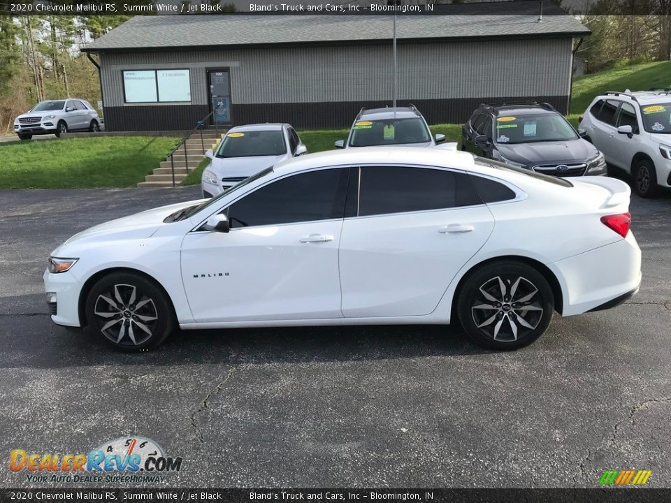 2020 Chevrolet Malibu RS Summit White / Jet Black Photo #1