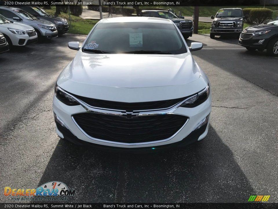 2020 Chevrolet Malibu RS Summit White / Jet Black Photo #3