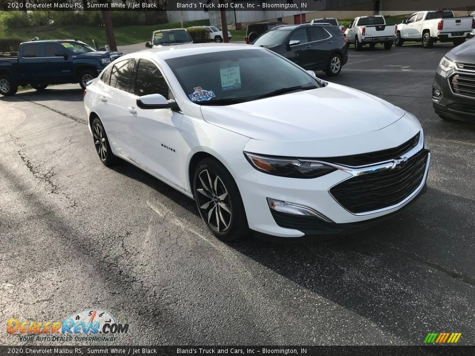 2020 Chevrolet Malibu RS Summit White / Jet Black Photo #4