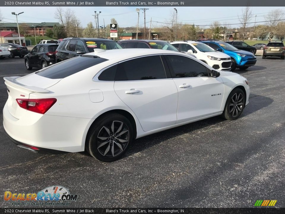 2020 Chevrolet Malibu RS Summit White / Jet Black Photo #6