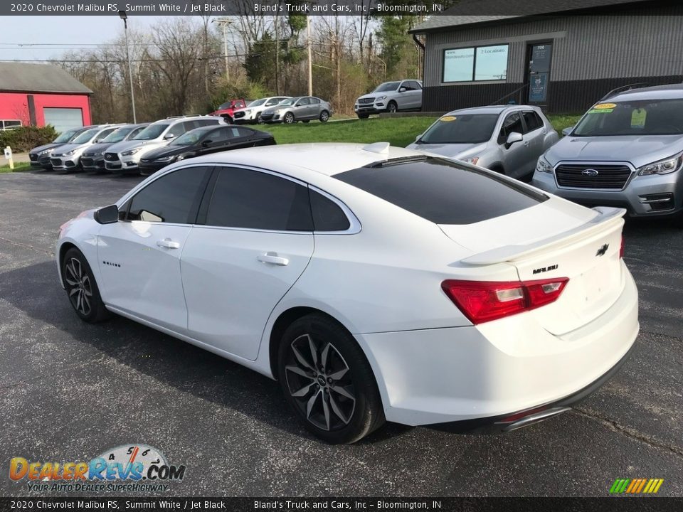 2020 Chevrolet Malibu RS Summit White / Jet Black Photo #9