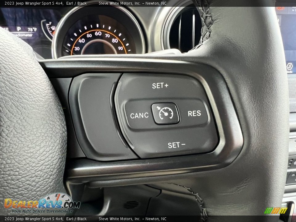2023 Jeep Wrangler Sport S 4x4 Steering Wheel Photo #17