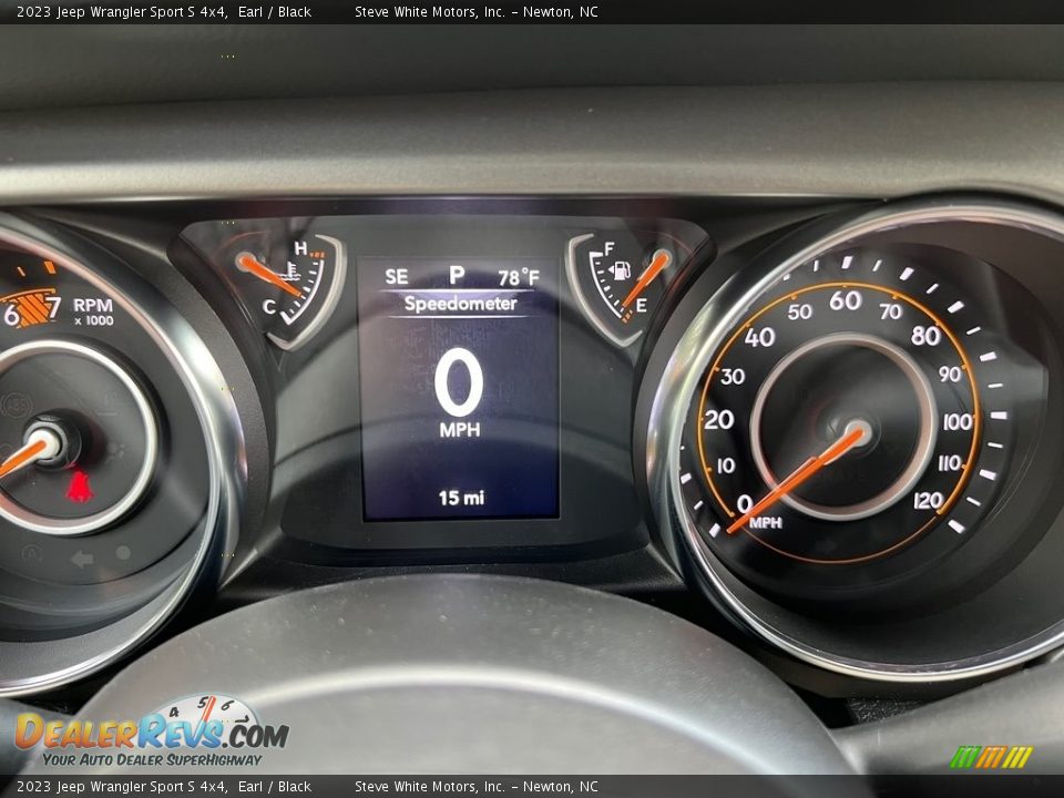 2023 Jeep Wrangler Sport S 4x4 Gauges Photo #18