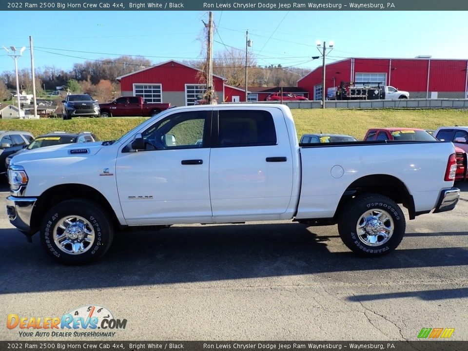 2022 Ram 2500 Big Horn Crew Cab 4x4 Bright White / Black Photo #2