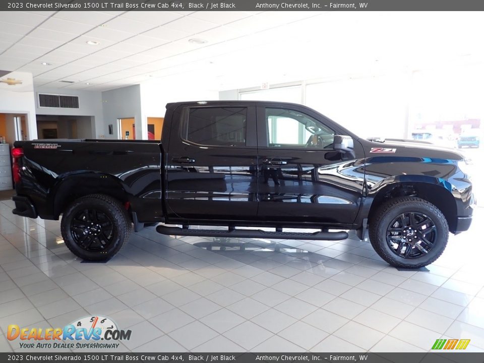 2023 Chevrolet Silverado 1500 LT Trail Boss Crew Cab 4x4 Black / Jet Black Photo #2