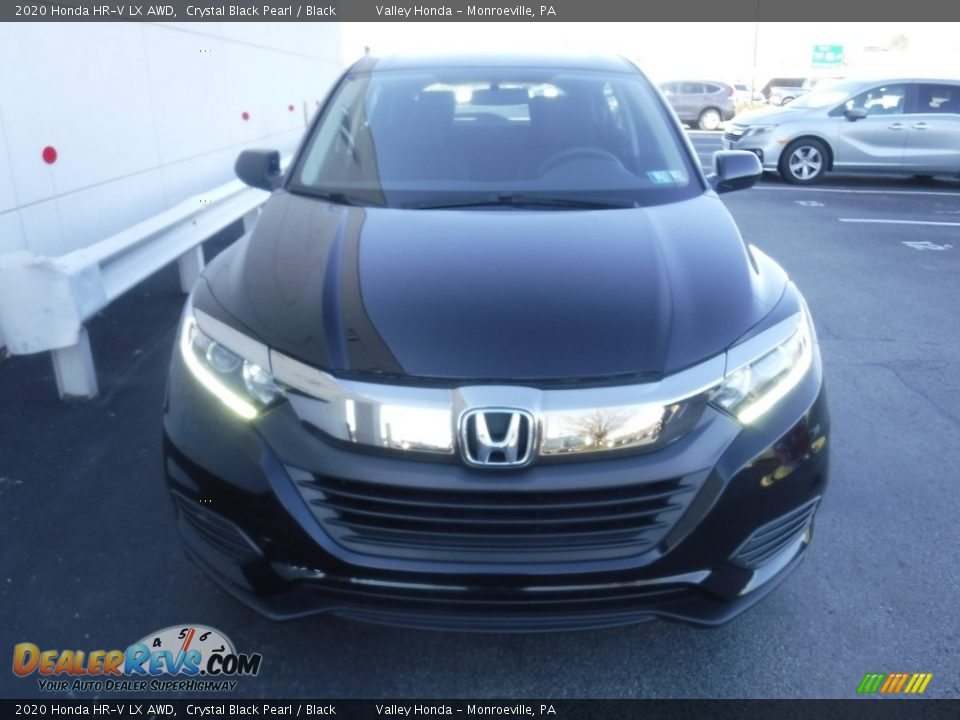 2020 Honda HR-V LX AWD Crystal Black Pearl / Black Photo #4