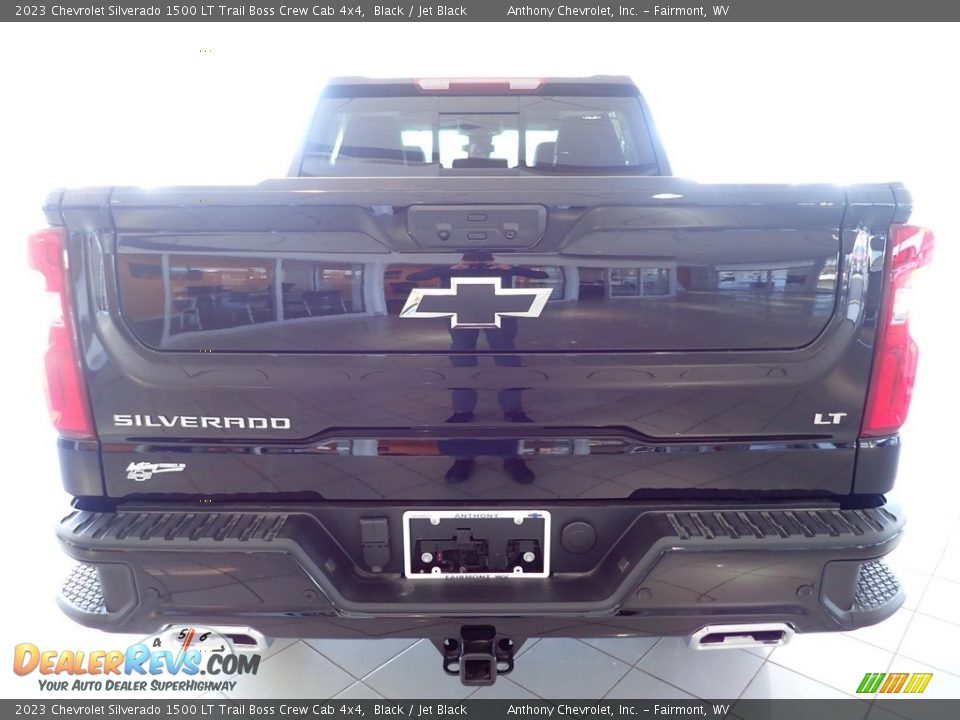 2023 Chevrolet Silverado 1500 LT Trail Boss Crew Cab 4x4 Black / Jet Black Photo #4