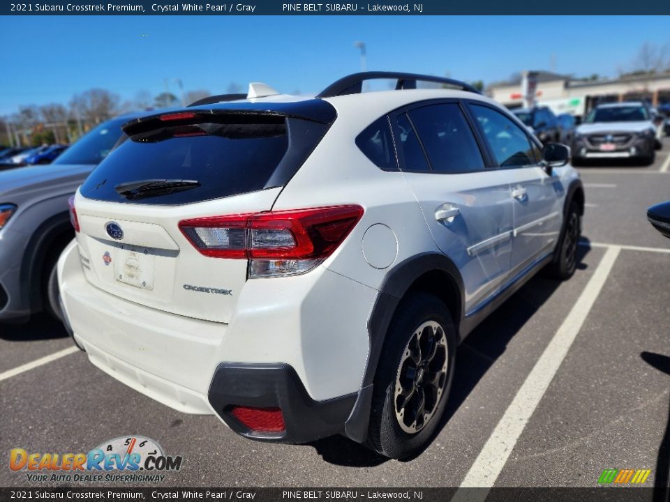 2021 Subaru Crosstrek Premium Crystal White Pearl / Gray Photo #4