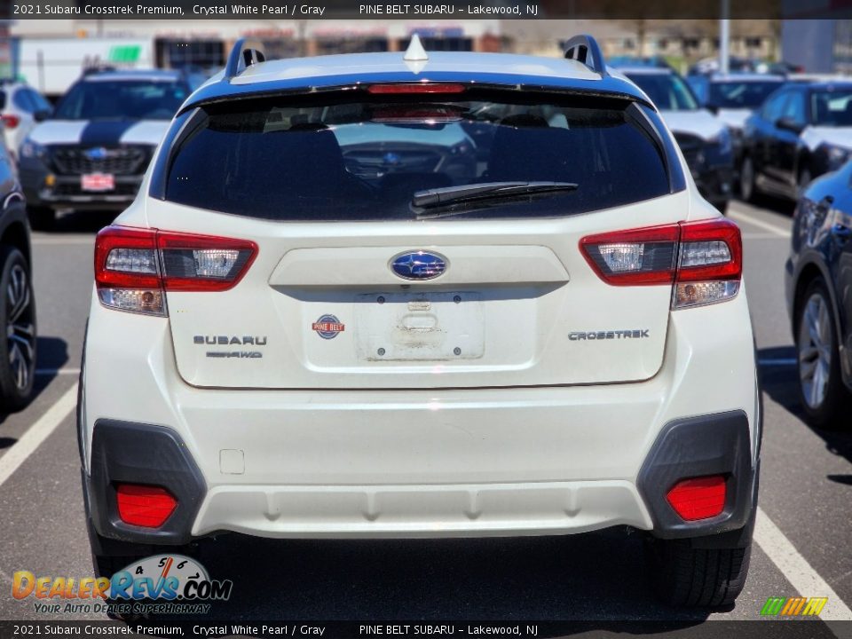 2021 Subaru Crosstrek Premium Crystal White Pearl / Gray Photo #6