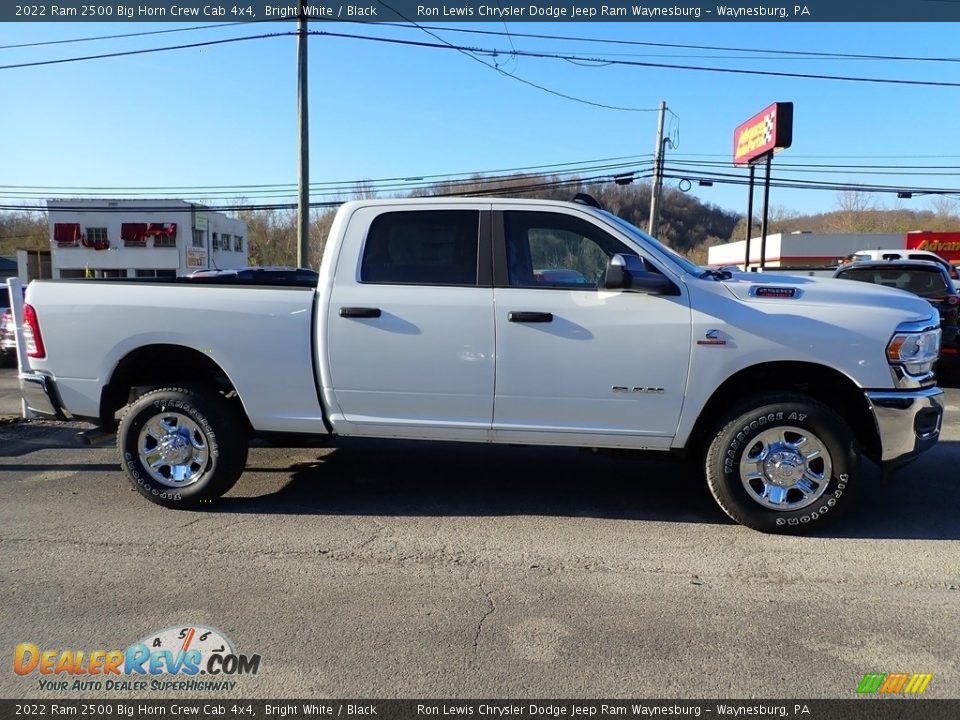 2022 Ram 2500 Big Horn Crew Cab 4x4 Bright White / Black Photo #7