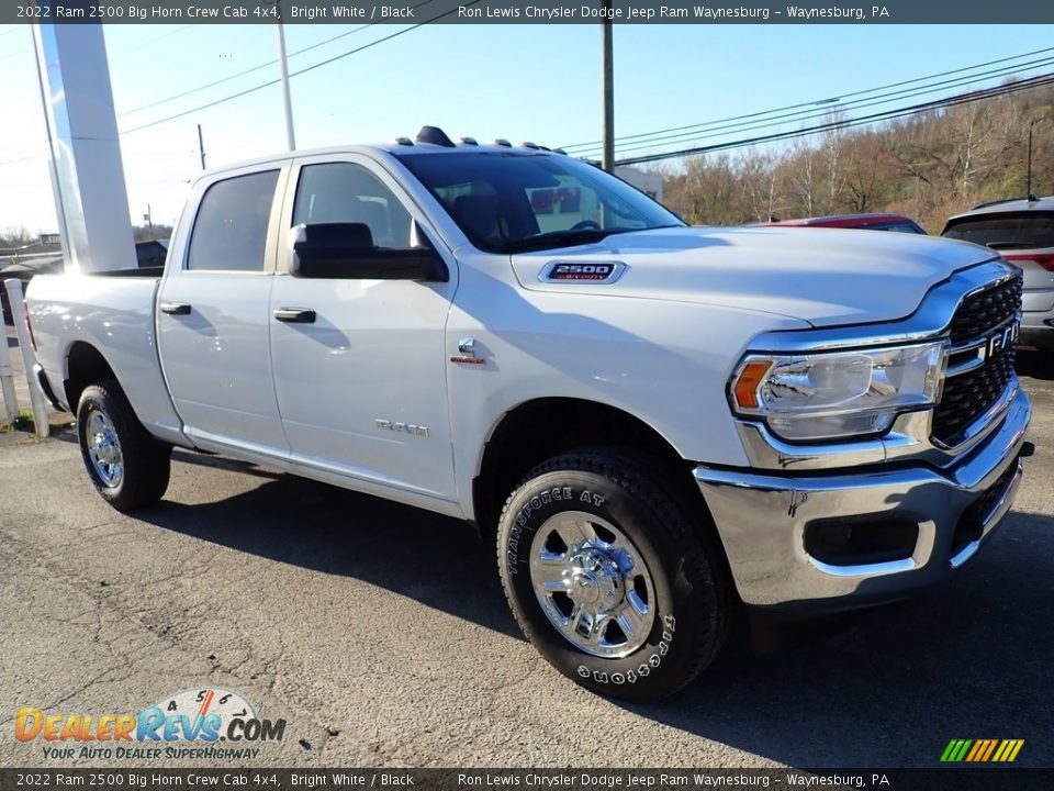 2022 Ram 2500 Big Horn Crew Cab 4x4 Bright White / Black Photo #8