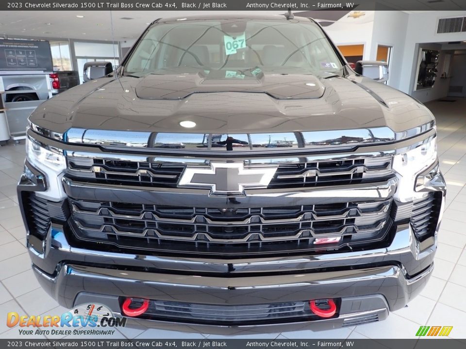 2023 Chevrolet Silverado 1500 LT Trail Boss Crew Cab 4x4 Black / Jet Black Photo #9