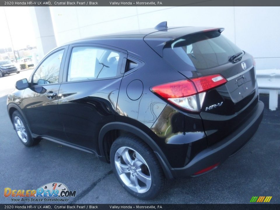 2020 Honda HR-V LX AWD Crystal Black Pearl / Black Photo #9