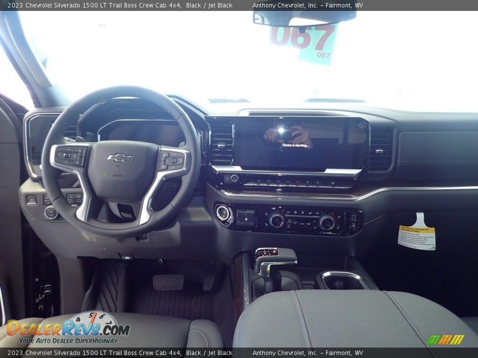 2023 Chevrolet Silverado 1500 LT Trail Boss Crew Cab 4x4 Black / Jet Black Photo #13