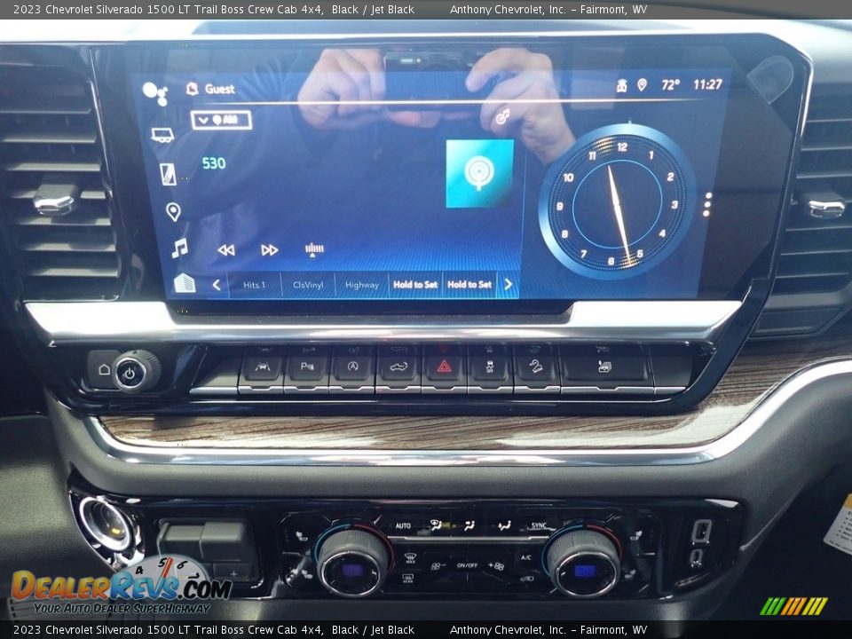 2023 Chevrolet Silverado 1500 LT Trail Boss Crew Cab 4x4 Black / Jet Black Photo #20