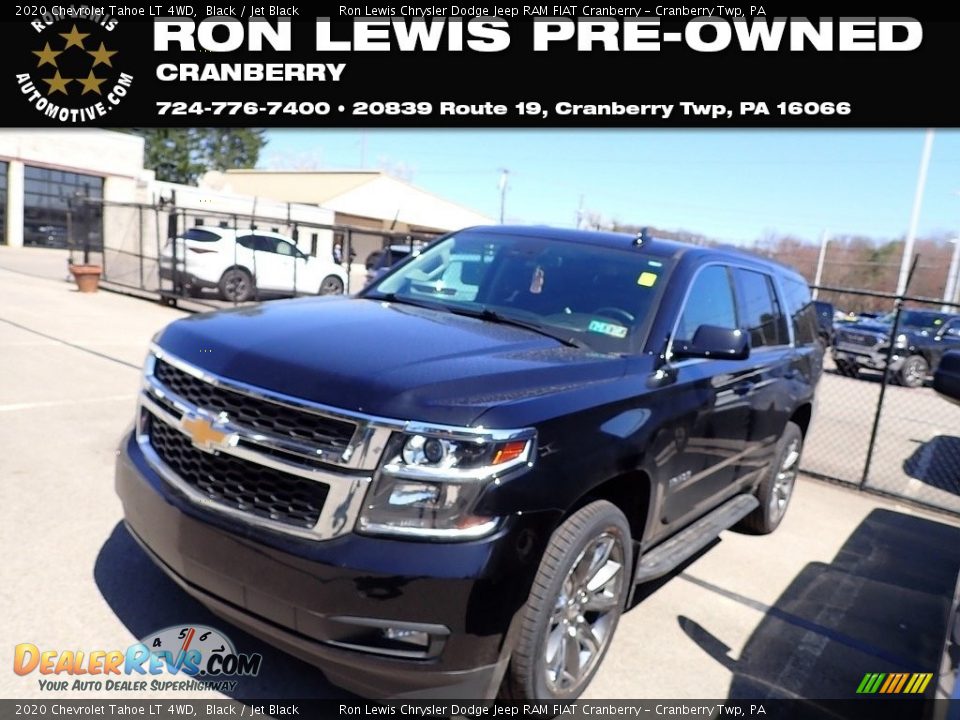 2020 Chevrolet Tahoe LT 4WD Black / Jet Black Photo #1