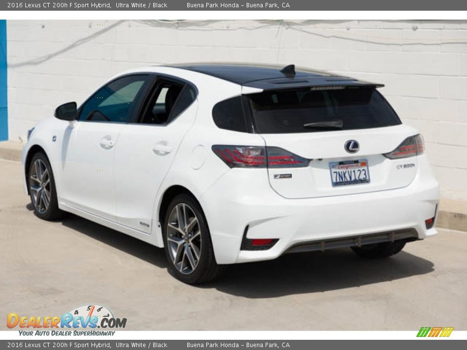 Ultra White 2016 Lexus CT 200h F Sport Hybrid Photo #2