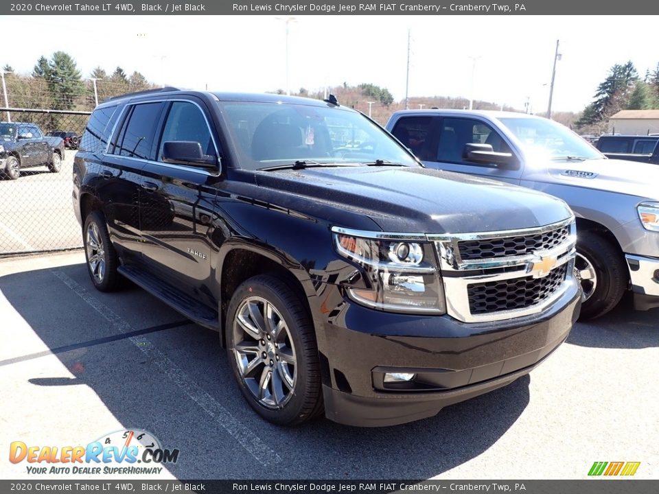 2020 Chevrolet Tahoe LT 4WD Black / Jet Black Photo #3