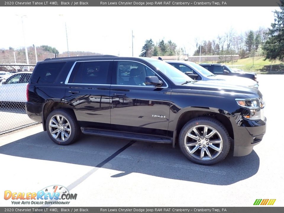 2020 Chevrolet Tahoe LT 4WD Black / Jet Black Photo #4